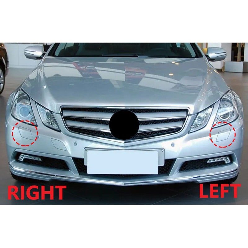 Car Craft Compatible With Mercedes Benz E Class W207 Coupe 2 Door 2009-2013 Car Front Bumper Headlight Washer Spray Cover Cap 2078800105 Left Unpainted - CAR CRAFT INDIA