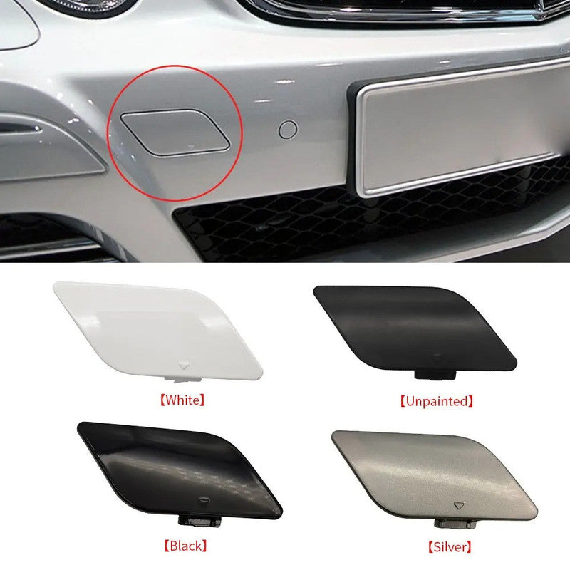 Car Craft Compatible With Mercedes Benz E Class Lci W211 2006-2008 Front Bumper Tow Hook Towing Tochan Trailer Cover 2118851022 Unpainted - CAR CRAFT INDIA
