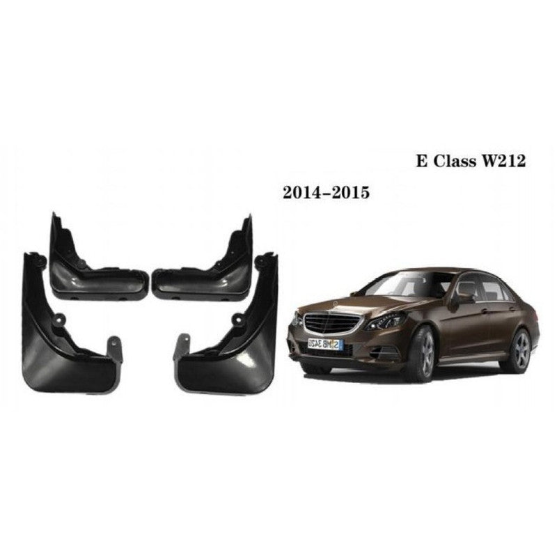 Car Craft Compatible With Mercedes Benz E Class W212 2014-2016 Car Tyre Mudflaps Mud Flap Mud Guard Fender Splash Guard Mb1015 CC-7453 - CAR CRAFT INDIA
