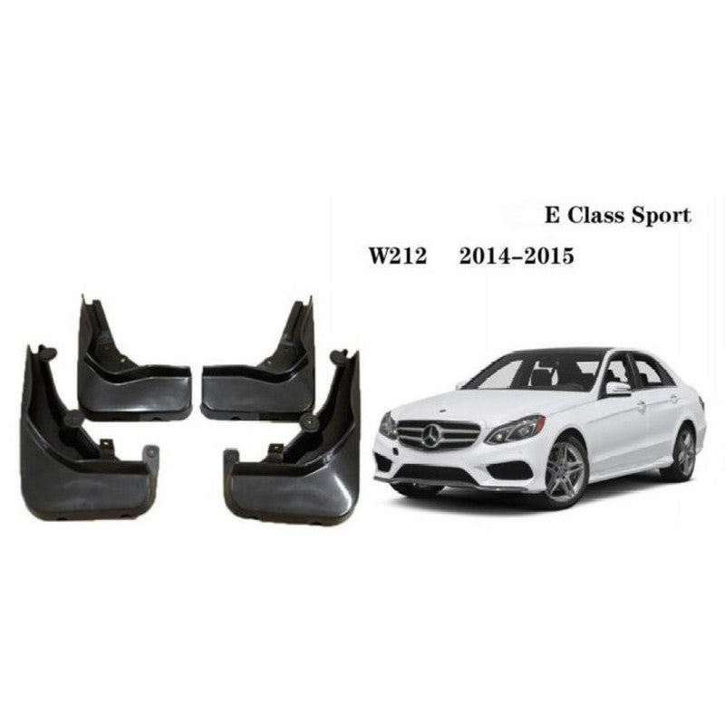 Car Craft Compatible With Mercedes Benz E Class W212 2014-2016 Sport Car Tyre Mudflaps Mud Flap Mud Guard Fender Splash Guard Mb1016 CC-7454 - CAR CRAFT INDIA