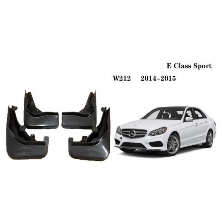 Car Craft Compatible With Mercedes Benz E Class W212 2014-2016 Sport Car Tyre Mudflaps Mud Flap Mud Guard Fender Splash Guard Mb1016 CC-7454 - CAR CRAFT INDIA