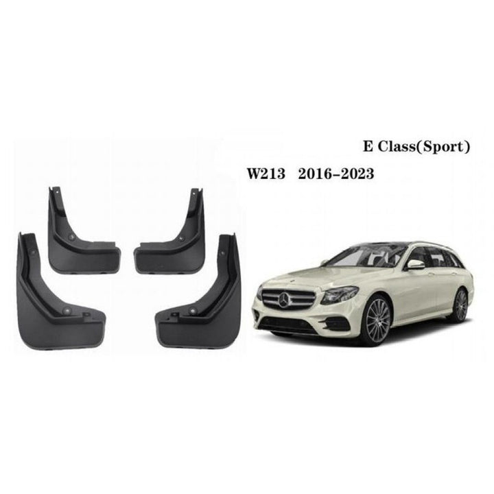Car Craft Compatible With Mercedes Benz E Class W213 2016-2023 Sport Car Tyre Mudflaps Mud Flap Mud Guard Fender Splash Guard Mb1018 CC-7456 - CAR CRAFT INDIA