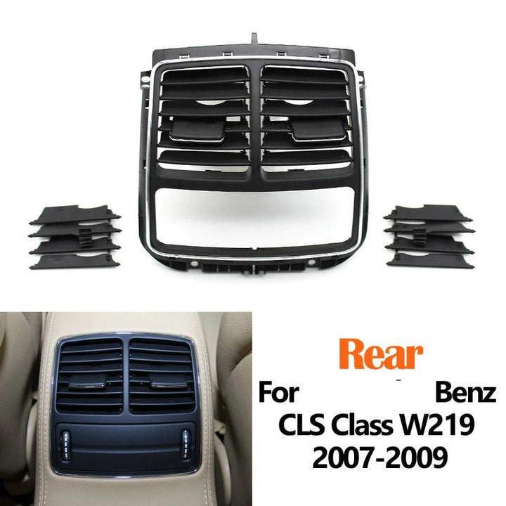 Car Craft Compatible With Mercedes Benz Cls W219 2007-2009 Car Air Conditioner Ac Vent Grille Outlet Cover Slider Trim 2198310360-1 Rear