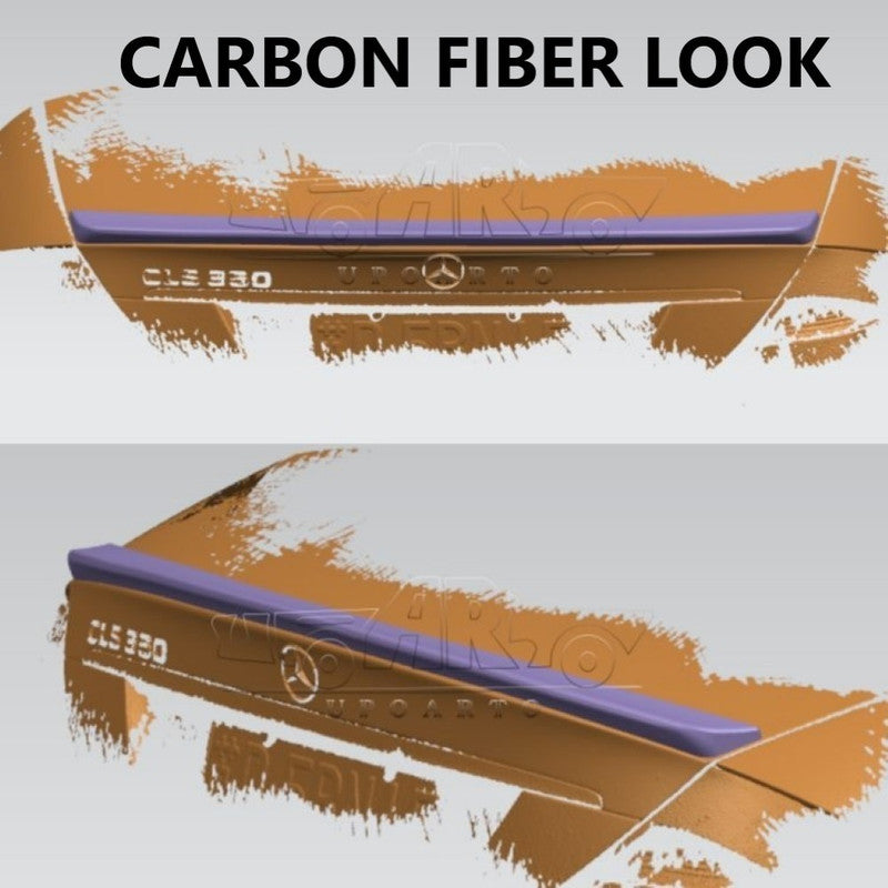 Car Craft Compatible With Mercedes Benz Cls W219 2005-2010 Rear Trunk Wing Boot Lip Spoiler Amg Style Ar-benz-0118 Cf Carbon Fiber Look CC-8571 - CAR CRAFT INDIA