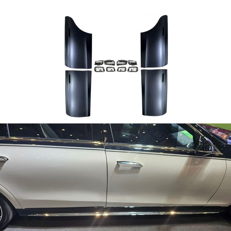 Car Craft Compatible With Mercedes Benz S Class W221 2006-2014 Upgrade Facelift Convert To 2024 Lci Maybach Bodykit Pop Up Door Panel With Handle Oem Style 1:1 CC-8554