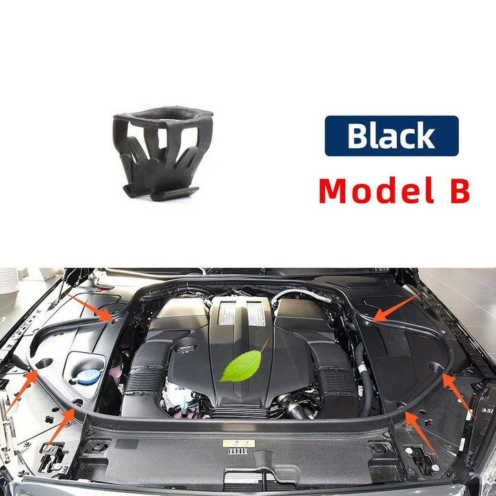 Car Craft Compatible With Mercedes S Class W222 2014-2020 Car Front Engine Cabin Hoods Clip Fixed Buckle Gasket Spiral Spring Gasket 39918870 B Base