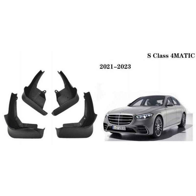 Car Craft Compatible With Mercedes Benz S Class W223 2021-2023 4 Matic Car Tyre Mudflaps Mud Flap Mud Guard Fender Splash Guard Mb1024 CC-7460 - CAR CRAFT INDIA