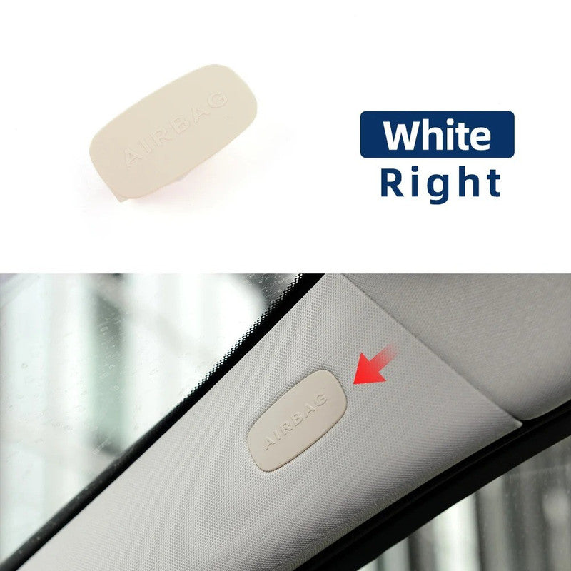 Car Craft Compatible With Mercedes Benz E Class W213 2016-2021 C Class W205 2015-2021 A Piller Airbag Srs Decorative Cover Cap Trim 20569206001b88 Biege Right CC-8967