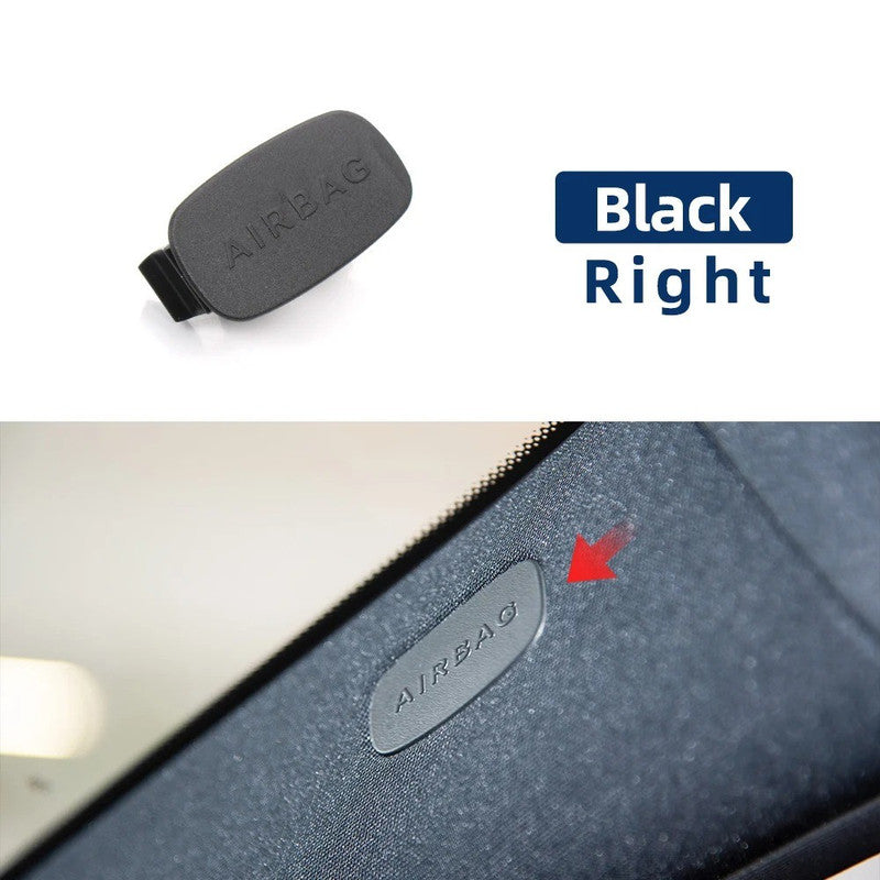 Car Craft Compatible With Mercedes Benz E Class W213 2016-2021 C Class W205 2015-2021 A Piller Airbag Srs Decorative Cover Cap Trim 20569206009051 Black Right CC-8965