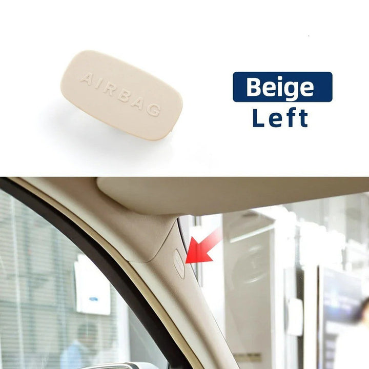 Car Craft Compatible With Mercedes Benz E Class W213 2016-2021 A Piller Airbag Srs Decorative Cover Cap Trim 21369201218t92 Beige Left CC-8962