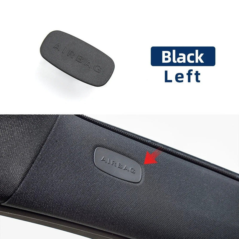 Car Craft Compatible With Mercedes Benz E Class W213 2016-2021 A Piller Airbag Srs Decorative Cover Cap Trim 21369201219051 Black Left CC-8960