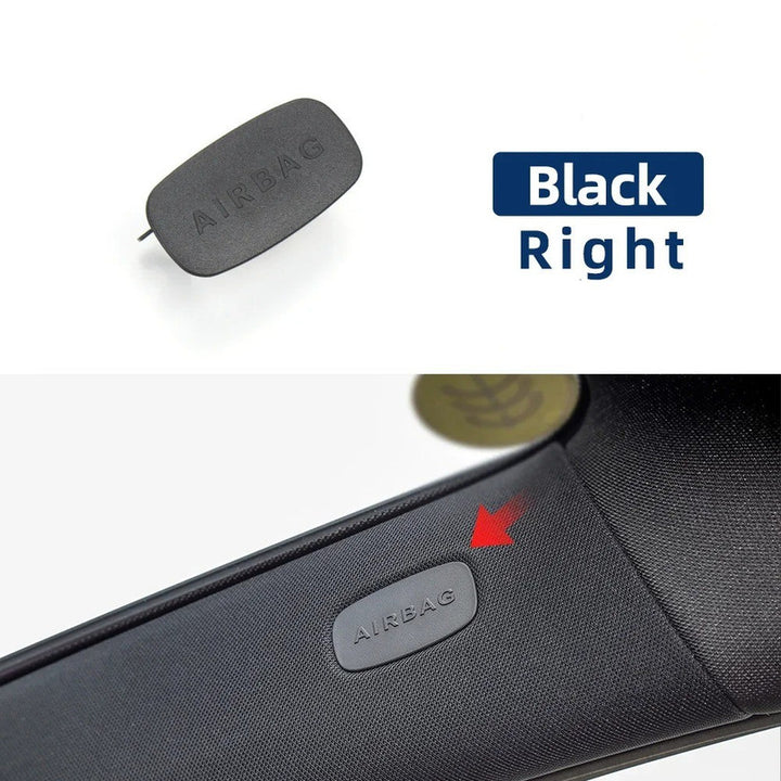 Car Craft Compatible With Mercedes Benz E Class W213 2016-2021 A Piller Airbag Srs Decorative Cover Cap Trim 21369200219051 Black Right CC-8961