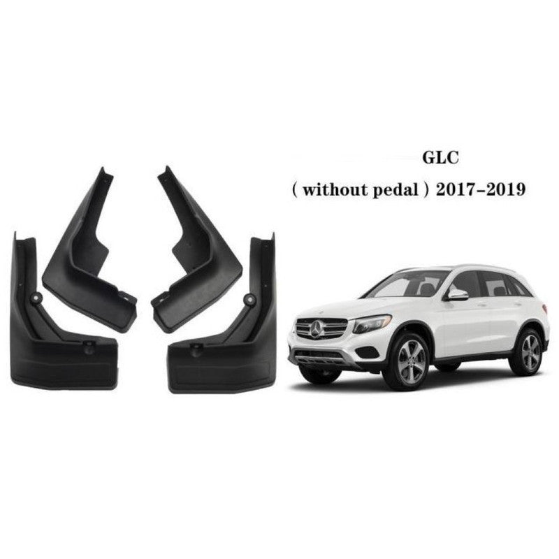 Car Craft Compatible With Mercedes Benz Glc W253 2017-2019 Without Pedal Car Tyre Mudflaps Mud Flap Mud Guard Fender Splash Guard Mb2012 CC-7467 - CAR CRAFT INDIA