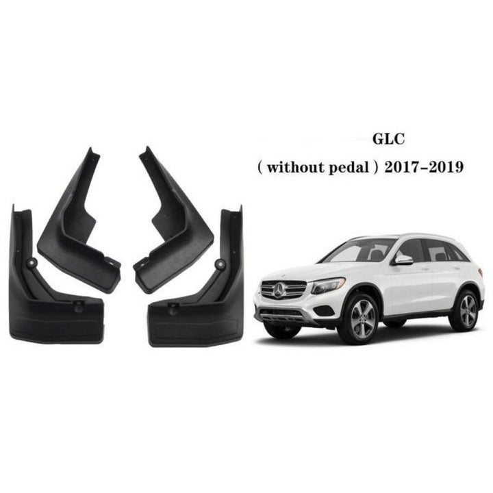 Car Craft Compatible With Mercedes Benz Glc W253 2017-2019 Without Pedal Car Tyre Mudflaps Mud Flap Mud Guard Fender Splash Guard Mb2012 CC-7467 - CAR CRAFT INDIA