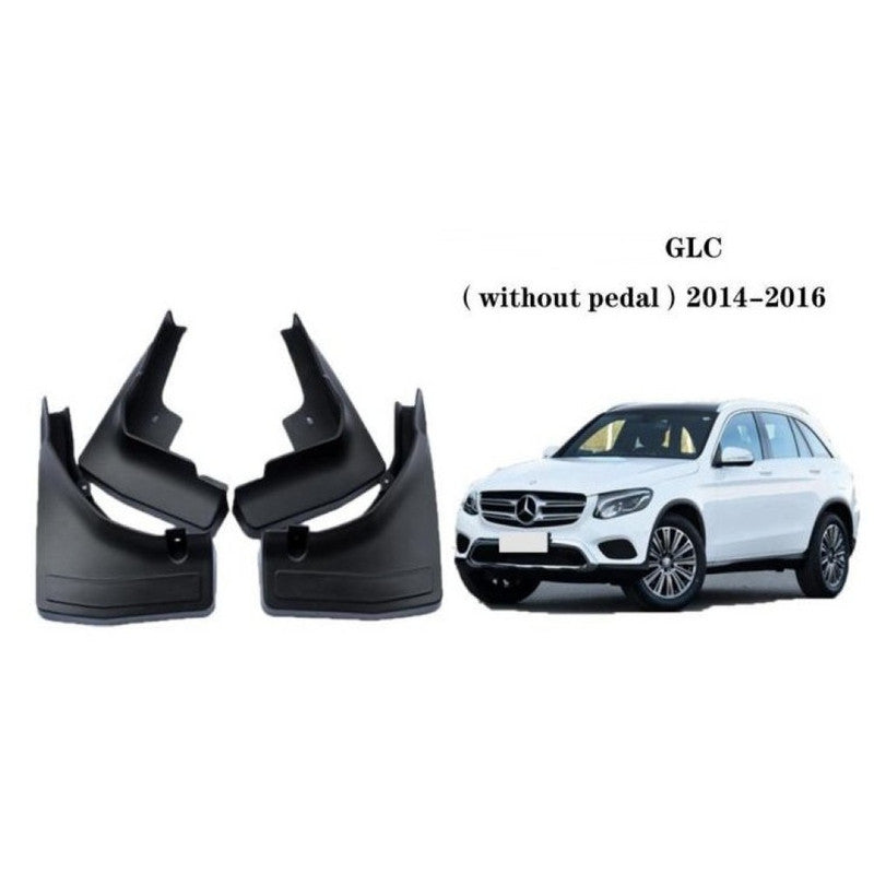 Car Craft Compatible With Mercedes Benz Glc W253 2014-2016 Without Pedal Car Tyre Mudflaps Mud Flap Mud Guard Fender Splash Guard Mb2010 CC-7466 - CAR CRAFT INDIA