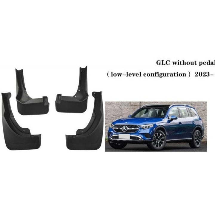 Car Craft Compatible With Mercedes Glc W254 Without Padel Low 2023+ Car Tyre Mudflaps Mud Flap Mud Guard Fender Splash Guard Ty-mb2053 CC-7601 - CAR CRAFT INDIA