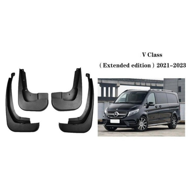 Car Craft Compatible With Mercedes Benz V Class W447 2021-2023 Extended Edition Car Tyre Mudflaps Mud Flap Mud Guard Fender Splash Guard Mb2040 CC-7476 - CAR CRAFT INDIA