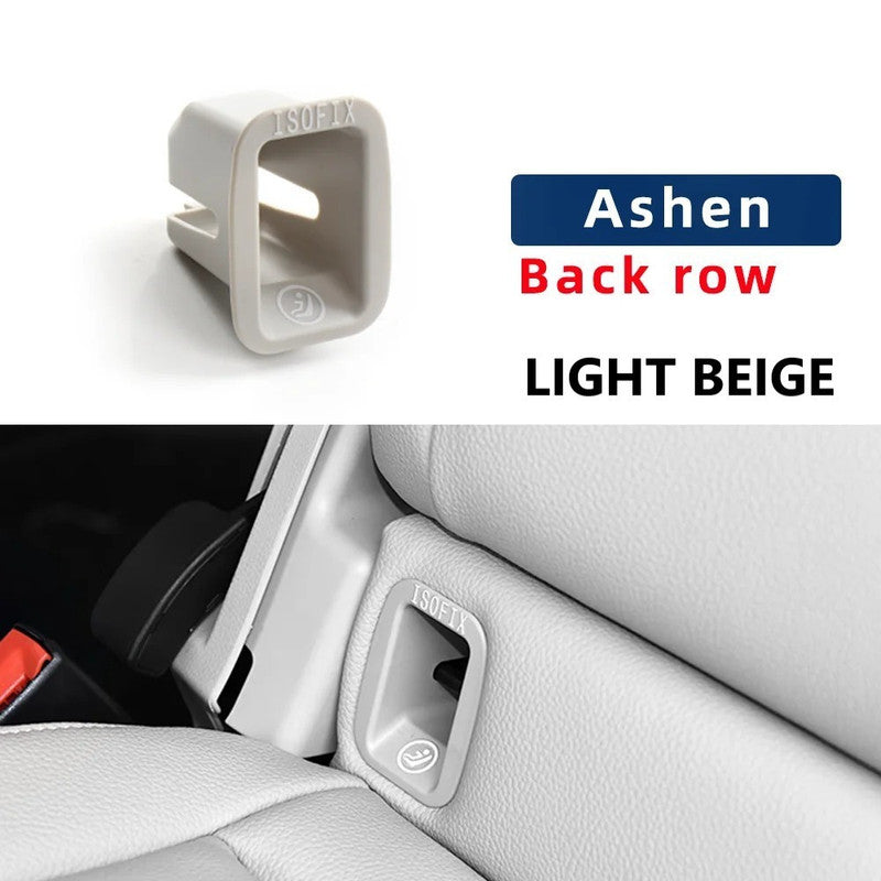 Car Craft Compatible With Mercedes Benz V Class Vito W447 W448 2016-2025 Rear Bracket Child Seat Clip Rear Seat Buckle Isofix Cover 44786801398r73 Lb Light Beige CC-8936
