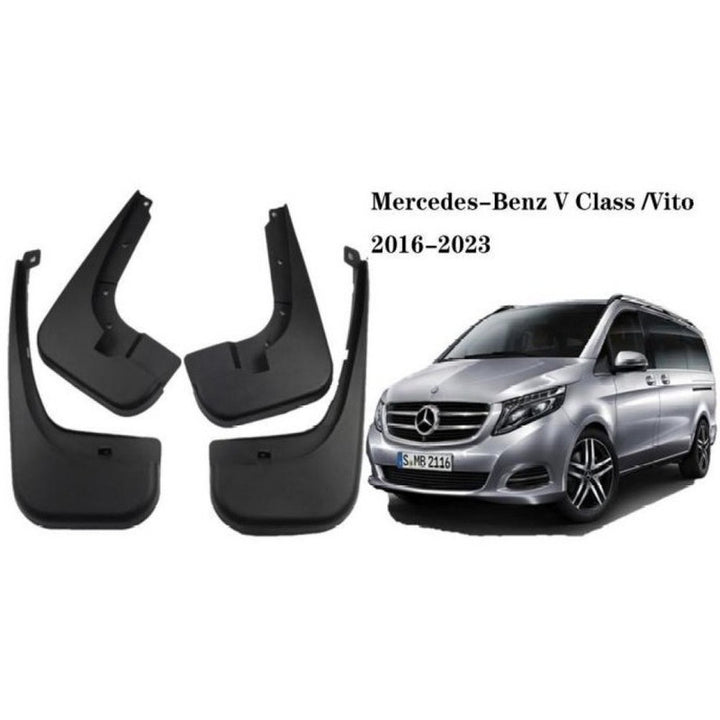 Car Craft Compatible With Mercedes Benz V Class W447 2016-2023 Car Tyre Mudflaps Mud Flap Mud Guard Fender Splash Guard Mb2003 CC-7475 - CAR CRAFT INDIA