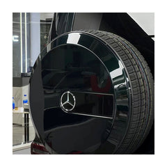 Car Craft Compatible With Mercedes Benz W463 W464 2007-2024 G63 G Wagon Rear Car Spare Wheel Tyre Cover - CAR CRAFT INDIA