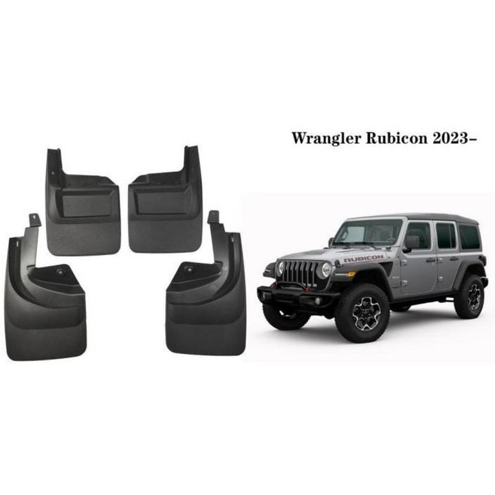 Car Craft Compatible With Jeep Wrangler Runicon 2023+ Car Tyre Mudflaps Mud Flap Mud Guard Fender Splash Guard Je3006 CC-7563 - CAR CRAFT INDIA