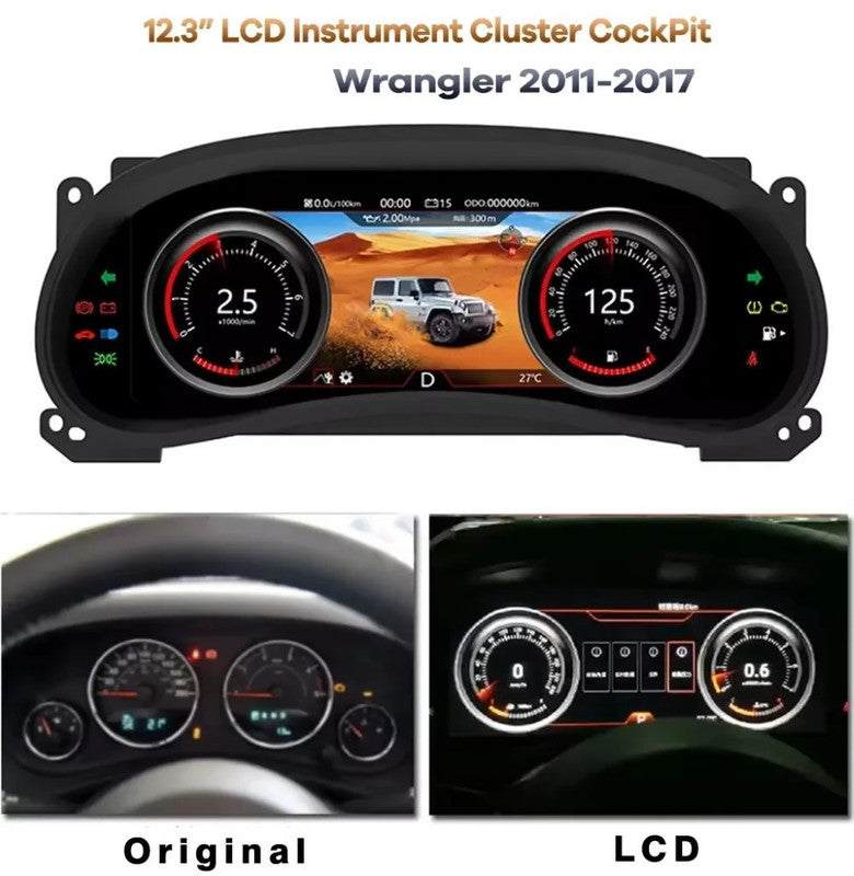 Car Craft Compatible With Jeep Wrangler 3 Jk 2011-2018 Car