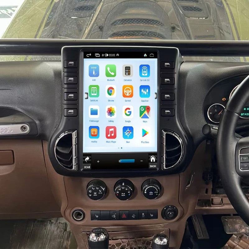 Car Craft Compatible With Jeep Wrangler 2011-2017 Android