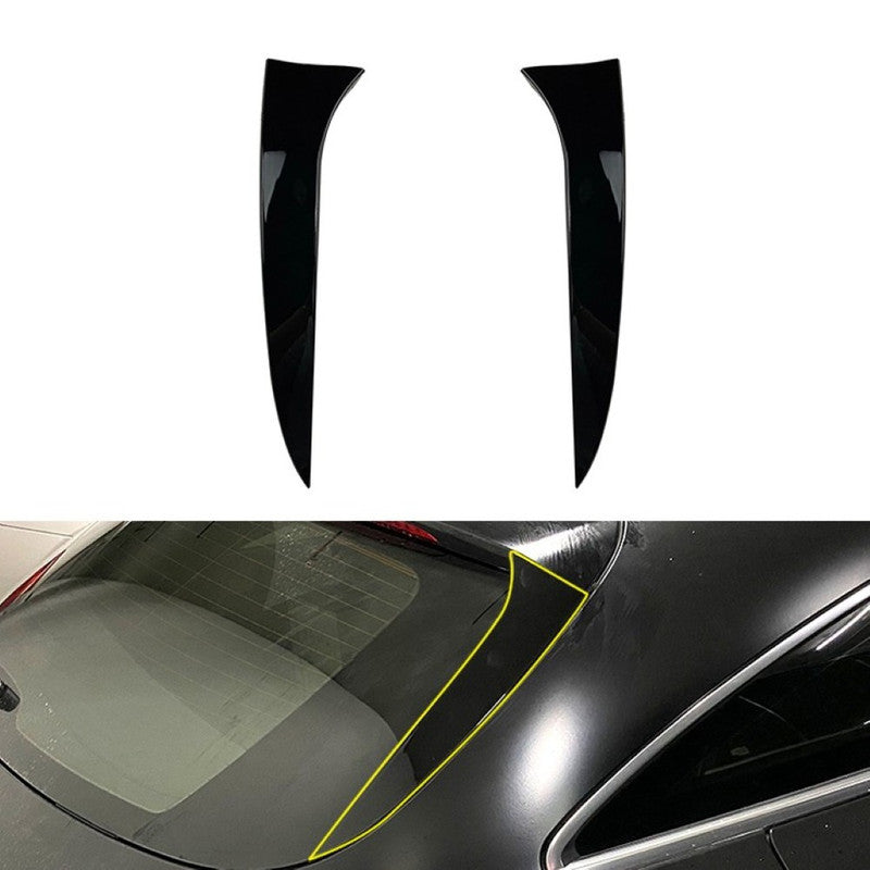 Car Craft Compatible With Mercedes Benz Cls Class X218 Travel Tour 2011-2018 Rear Amg Bumper Air Vent Splitter Side Skirts Flag Canard Zst-254 Gb Black