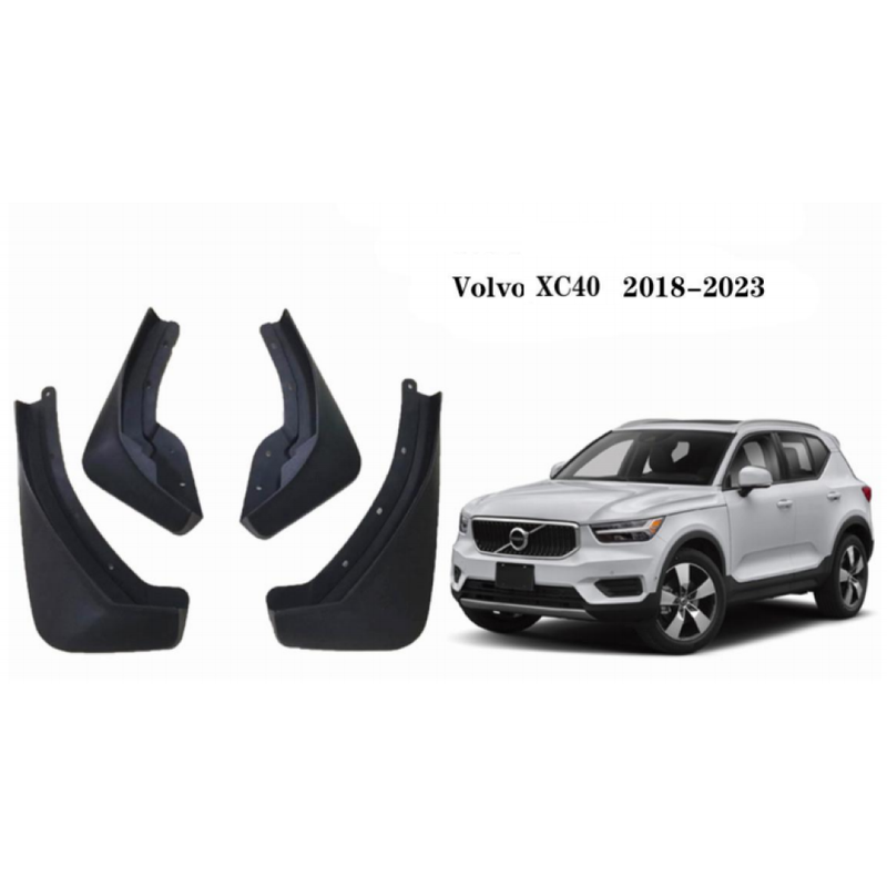 Car Craft Compatible With Volvo Xc40 2018-2023 Car Tyre Mudflaps Mud Flap Mud Guard Fender Splash Guard Vo2010 CC-7369 - CAR CRAFT INDIA