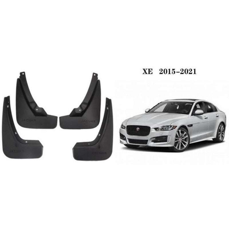 Car Craft Compatible With Jaguar Xe 2015-2021 Car Tyre Mudflaps Mud Flap Mud Guard Fender Splash Guard Ja2007 CC-7554 - CAR CRAFT INDIA