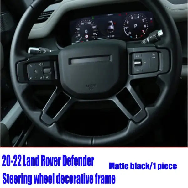 20-22 Land Rover New Defender Steering Wheel Button Decoration Frame Defender 110 Interior Modification Decoration