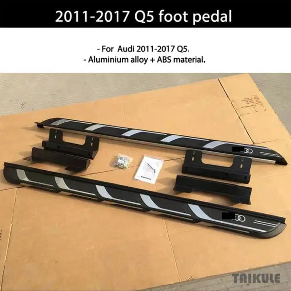 For 2011-2023 Q5 Add Side Step and 2016-2018 Q7 Modificantion Aluminum Fixed Foot Pedal by Air