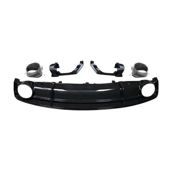 2012-2015 Normal RS7 Style Car Bumper Rear Diffuser