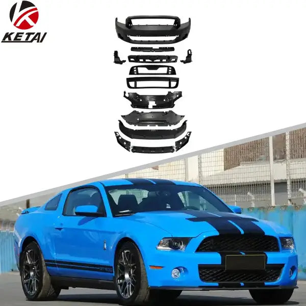 2013-2014 GT500 Style Front Bumper for Mustang 2010-2014 GT500 & 2013-2014 V6 & GT