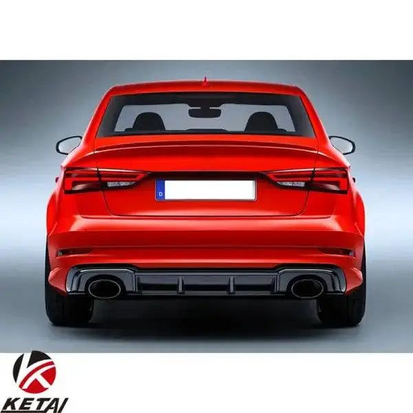 2013-2016 Normal RS3 Style Car Bumper Rear Diffuser