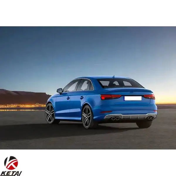 2013-2020 S-Line S3 Style Car Rear Bumper Exhaust for AUDI