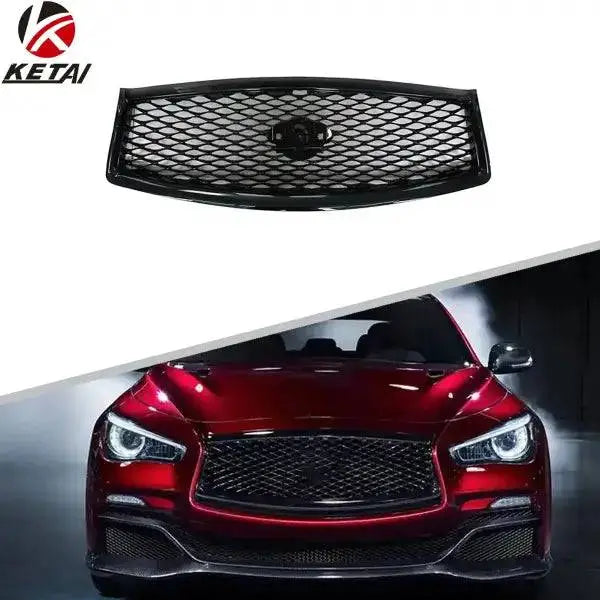 2014-2017 Auto Body Parts Q50 Style Car Front Bumper Grille