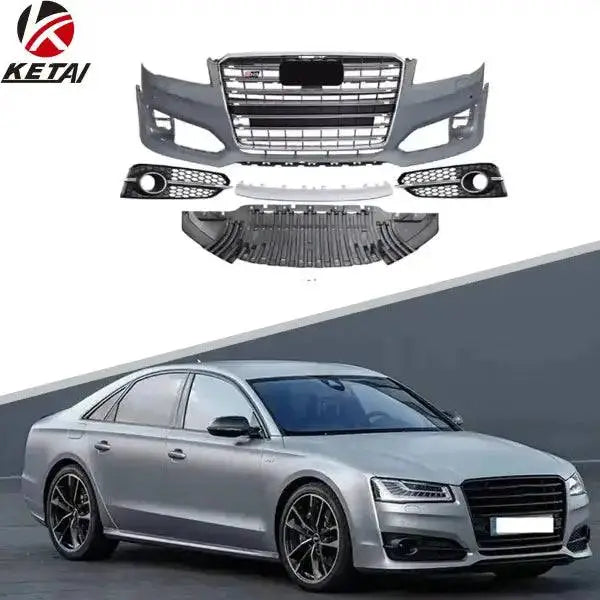 2015-2017 S8 Style Car Auto Parts Front Bumper Grille