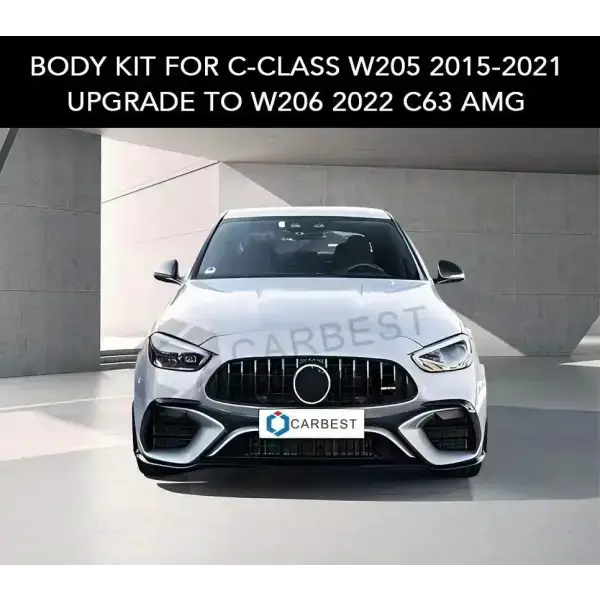 2015 - 2021 C CLASS Bodykit W205 Body Kit for C - Class