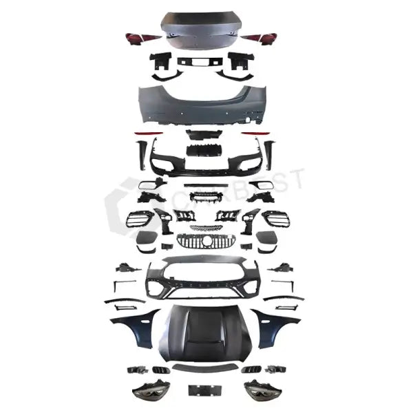 2015-2021 C CLASS Bodykit W205 Body Kit for C-Class Mercedes-Benz Upgrade to W206 2022 C63 AMG
