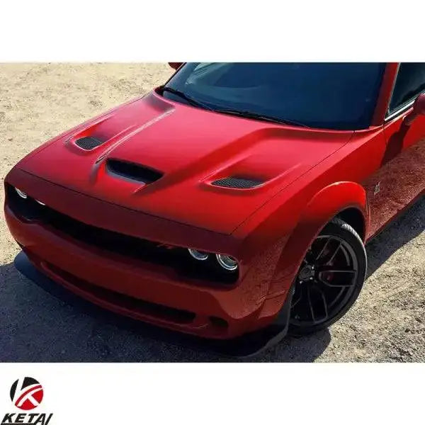 2015 Hellcat Style Aluminum Engine Hood Car Auto