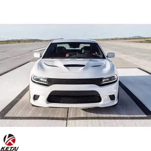 2015 SRT Style Front Bumper Front Lip with Fog Lamp Hole