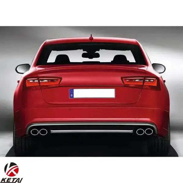 2016-2019 Normal S6 Style Car Bumper Facelift Body Rear