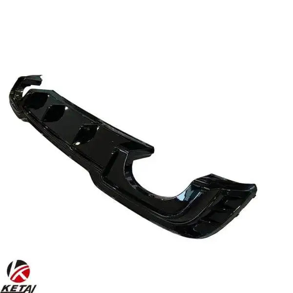 2017-2020 Gloss Black S-Line RS3 Style Car Bumper Rear