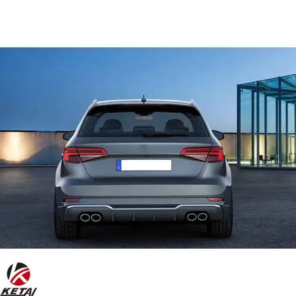 2017-2020 Normal S-Line S3 Style Car Bumper Rear Diffuser