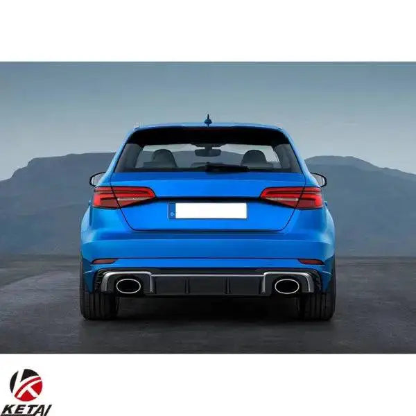 2017-2020 S-Line RS3 Style Car Bumper Rear Diffuser Body