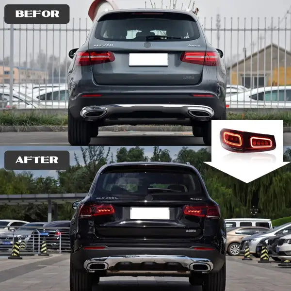 LED Rear Lamp for Mercedes-Benz GLC Taillights X253 Tail Light LED Rear Lights Assembly Brake Turn Signal