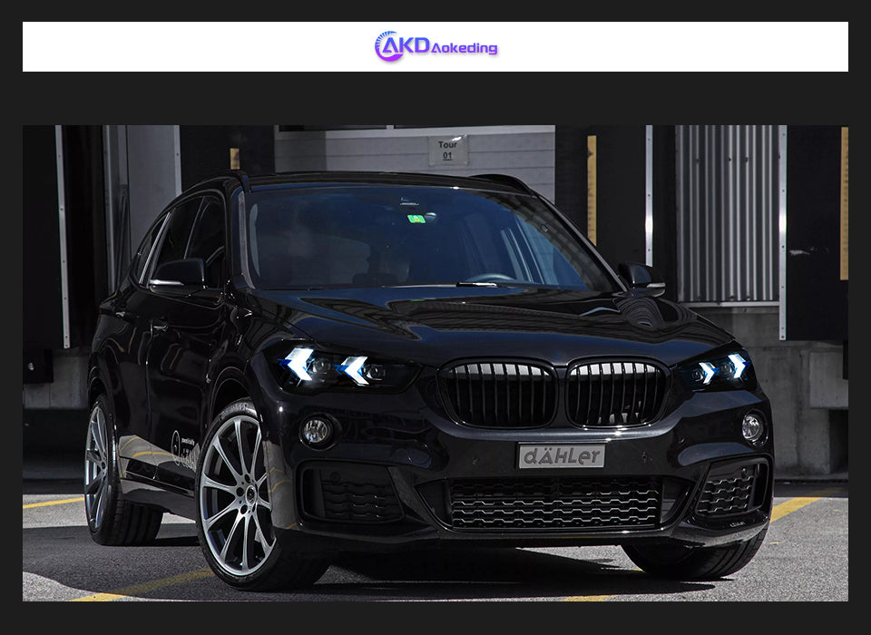 Car Lights For Bmw X1 F48 2016-2019 LED Headlight Modified Head Lamp LED Beam DRL Signal Upgrade Automotive Accessories