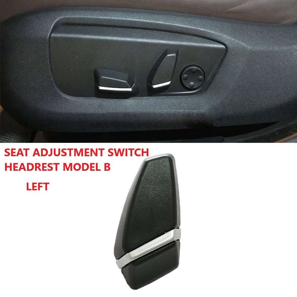 Car Craft Compatible With Bmw 5 Series F10 2010-2017 6 Series F12 F06 2011-2017 7 Series F02 2009-2016 X5 X6 F15 F16 2014-2019 Electric Seat Adjustment Switch Button Headrest Lumbar Support 61319275073 B Left - CAR CRAFT INDIA