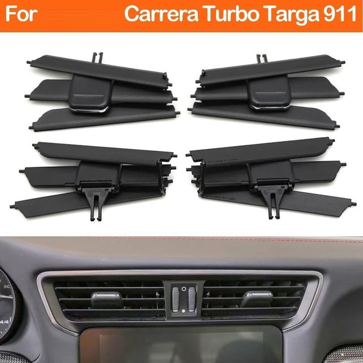 Car Craft Compatible With Porsche Carrera 991 2012-2018 Gt2 Gt3 991 2013-2020 Turbo 991 2014-2019 Targa 991 2014-2019 Dashboard Air Conditioning Ac Vent Grille Repair Kit Middle Right 99155214100-mr